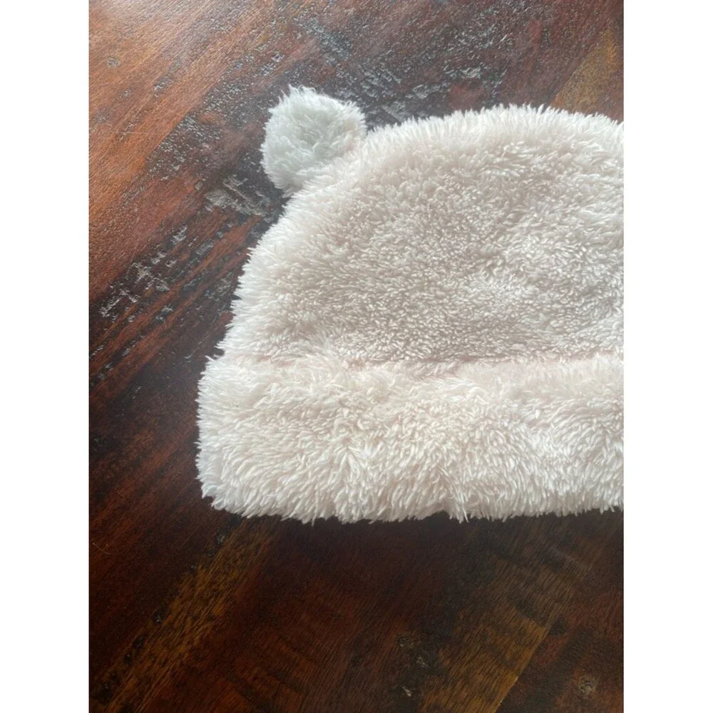 Patagonia Baby Furry Friends Fleece Hat girls size 2t-5t pink beanie bear